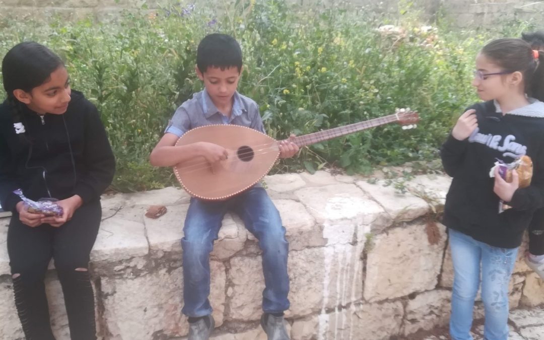 Découvertes musicales au Camp de Dheisheh – 03.05.2019
